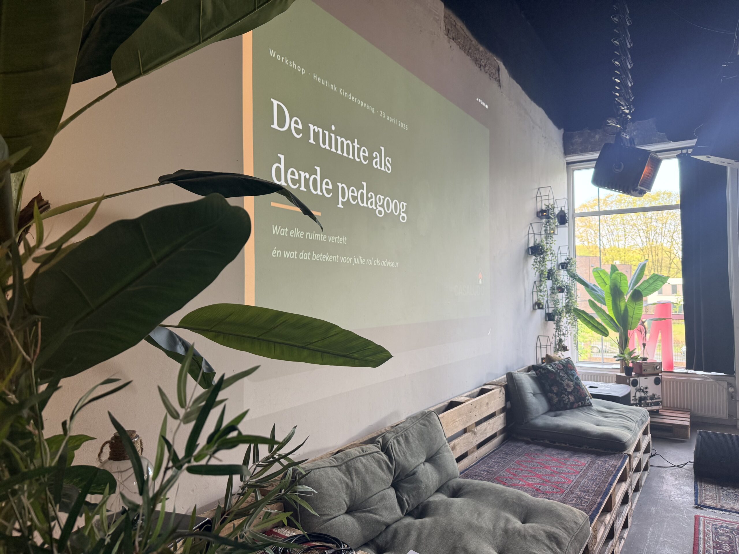workshop ruimte als derde pedagoog