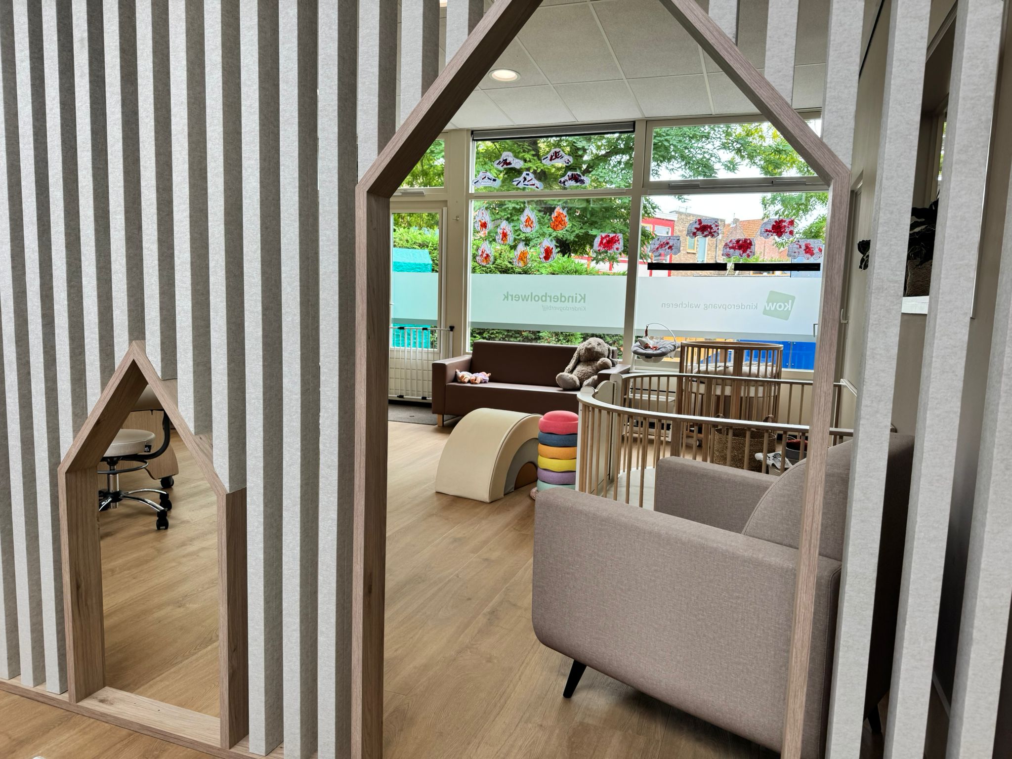 Inrichting kinderopvang akoestiek